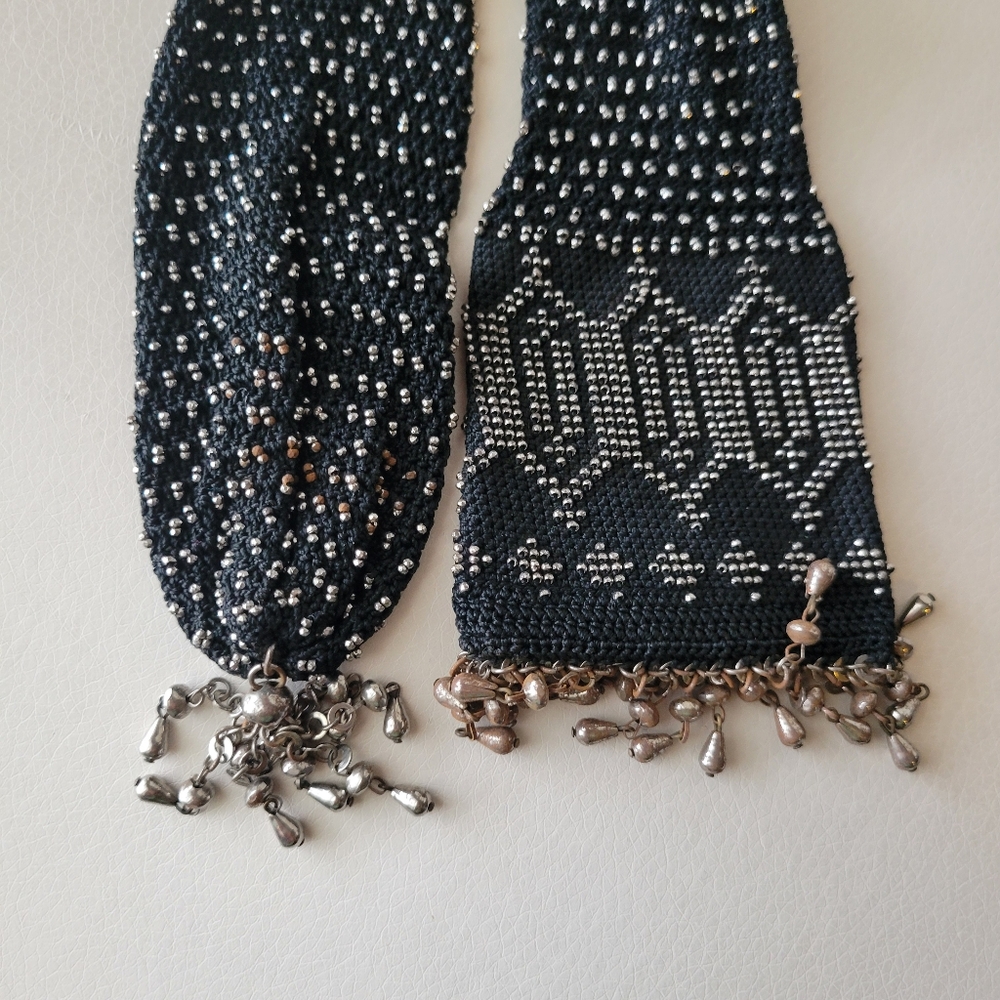 Vintage Miser's Purse Beggar's ~ Antique ? ~ Victorian ? ~ Pretty! - Picture 2 of 16